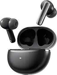 Fones de Ouvido Sem Fio QCY MeloBuds N70, Bluetooth 6.0,Intra Auricular,à Prova D'água IPX5,50 h de Bateria,Com Microfone Embutido,leves e Confortáveis para Corrida/Academia,Preto (Preto)