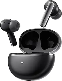 Fones de Ouvido Sem Fio QCY MeloBuds N70, Bluetooth 6.0,Intra Auricular,à Prova D'água IPX5,50 h de Bateria,Com Microfone Embutido,leves e Confortáveis para Corrida/Academia,Preto (Preto)