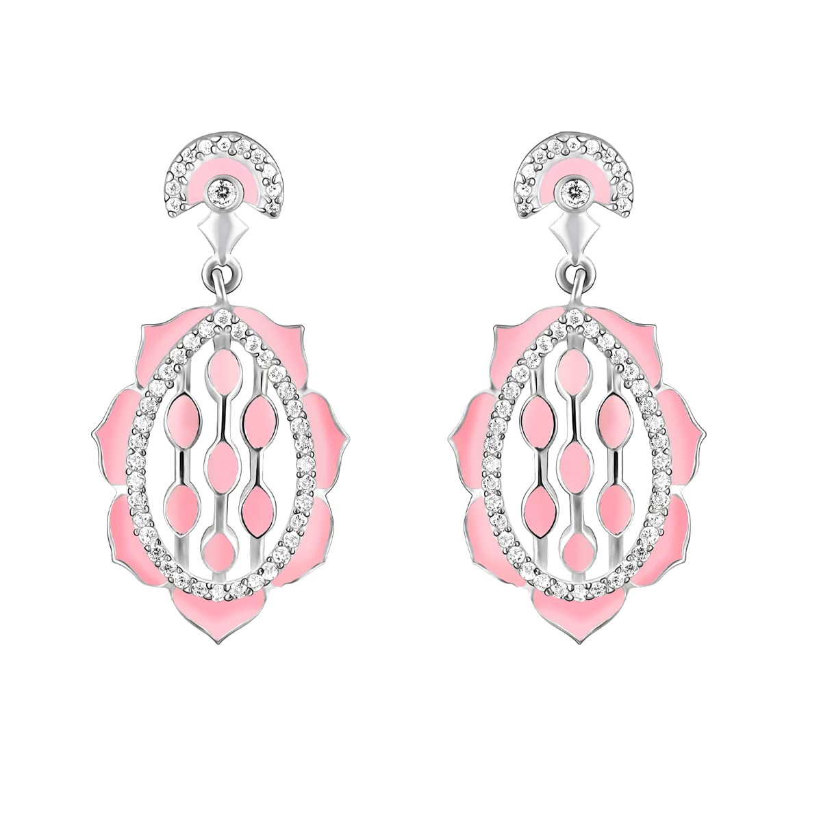 GIVA 925 Silver Pink Lotus Bloom Earrings | Gifts for Girlfriend, Gifts for Women and Girls | With Certificate of Authenticity and 925 Stamp | 6 Month Warranty* (B0BLC9RTKG) Amazon Price History, Amazon Price Tracker