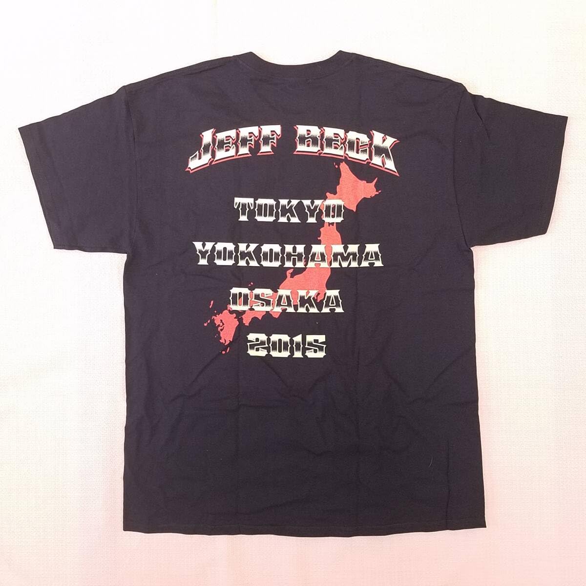 美品☆希少☆ジェフベック☆ツアーTシャツ☆2000年☆バンドTシャツ☆カーキ 美品☆希少☆ジェフベック☆ツアーTシャツ☆2000年☆バンドT