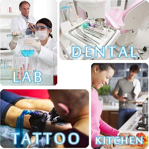 Miniatura 5 de Paquete de 2 bandejas de acero inoxidable no tóxicas para hornear de cocina, instrumentos de laboratorio, dental, instrumento quirúrgico médico,