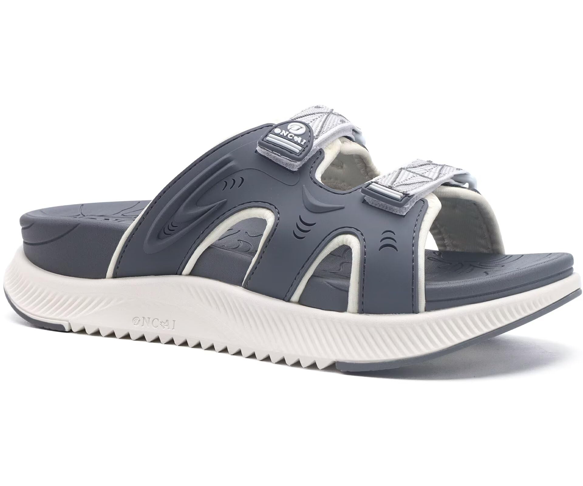 ONCAI Damen Orthotic Sandalen Frauen Erholung Wandern Slides Arch Support Plantar Fasciitis Komfort Orthopädische Soft Cushion Sommer Einstellbare Sandalias