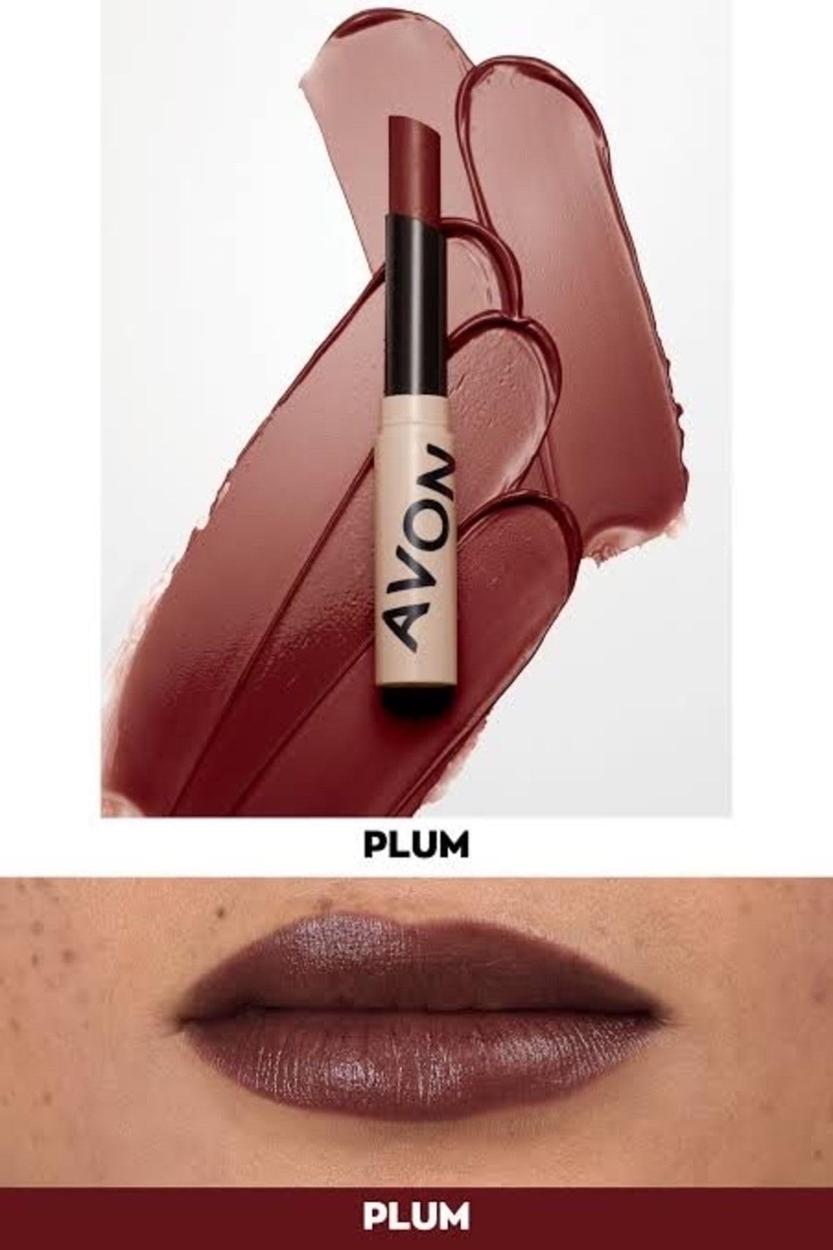 Avon Tinted Lip Balm Renkli Dudak Balmı Plum Ve Avon True Nourishing Dudak Yağı 7 Shimmering Petal