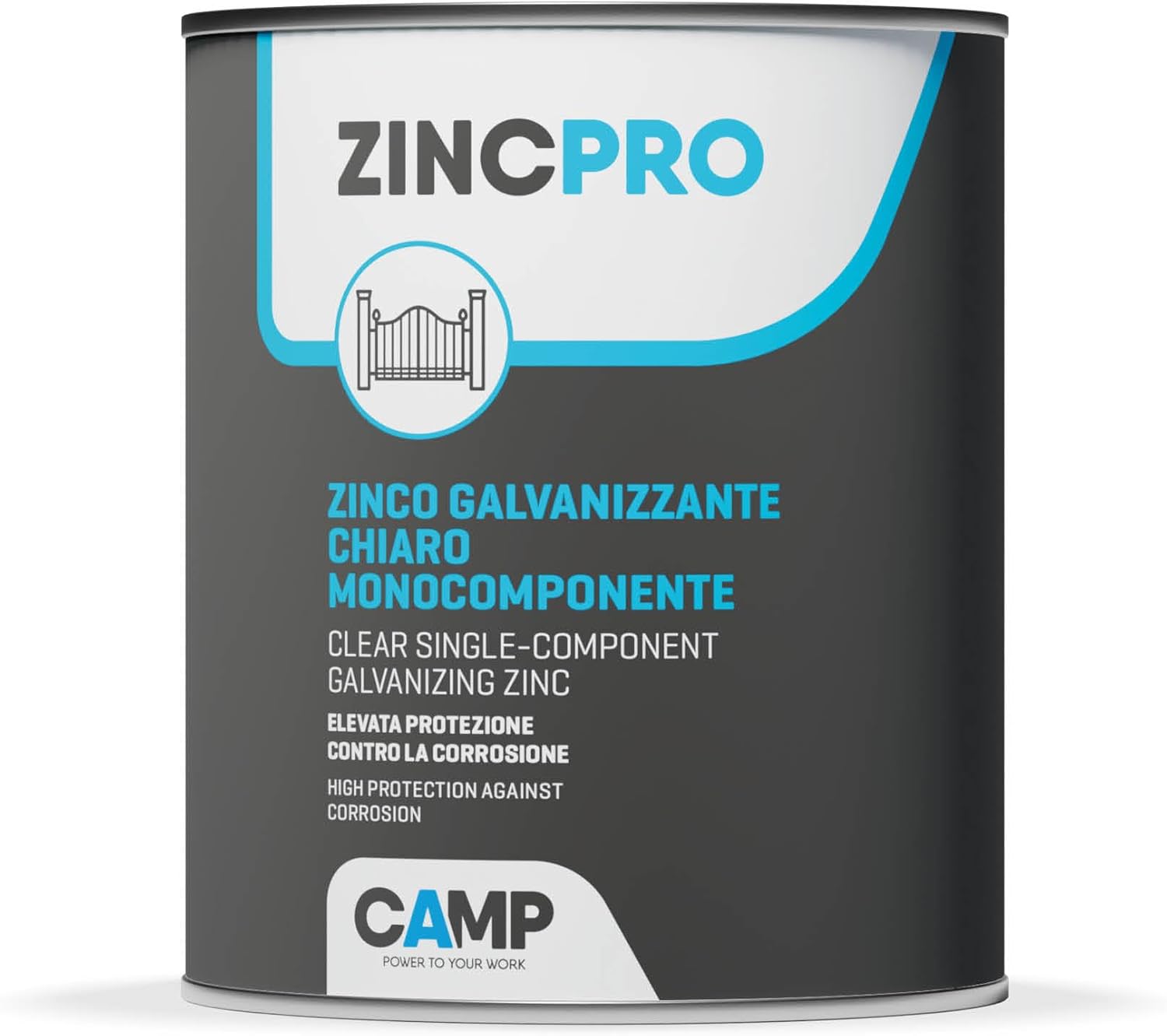 Camp 1035 001 Zinc Pro vloeistof, verzinkt, beschermend, antioxidant, 1 l