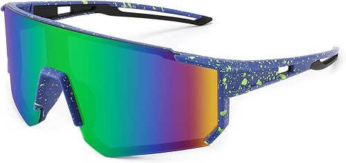 Miniatura 3 de WANWAN Gafas de sol para jóvenes y adolescentes, lentes de sol para niños, gafas de béisbol deportivas, ciclismo, softbol, visera, unisex, adultos,