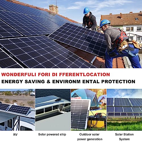 Feotech Twin Wire 20FT Solar Extension Cable - 10AWG (6mm²) Solar Panel Connector, with 4 Pairs-IP67-Male/Female Solar connectors for Outdoor Automotive RV Boat Marine Solar Panel- Black & Red - Thumbnail 7
