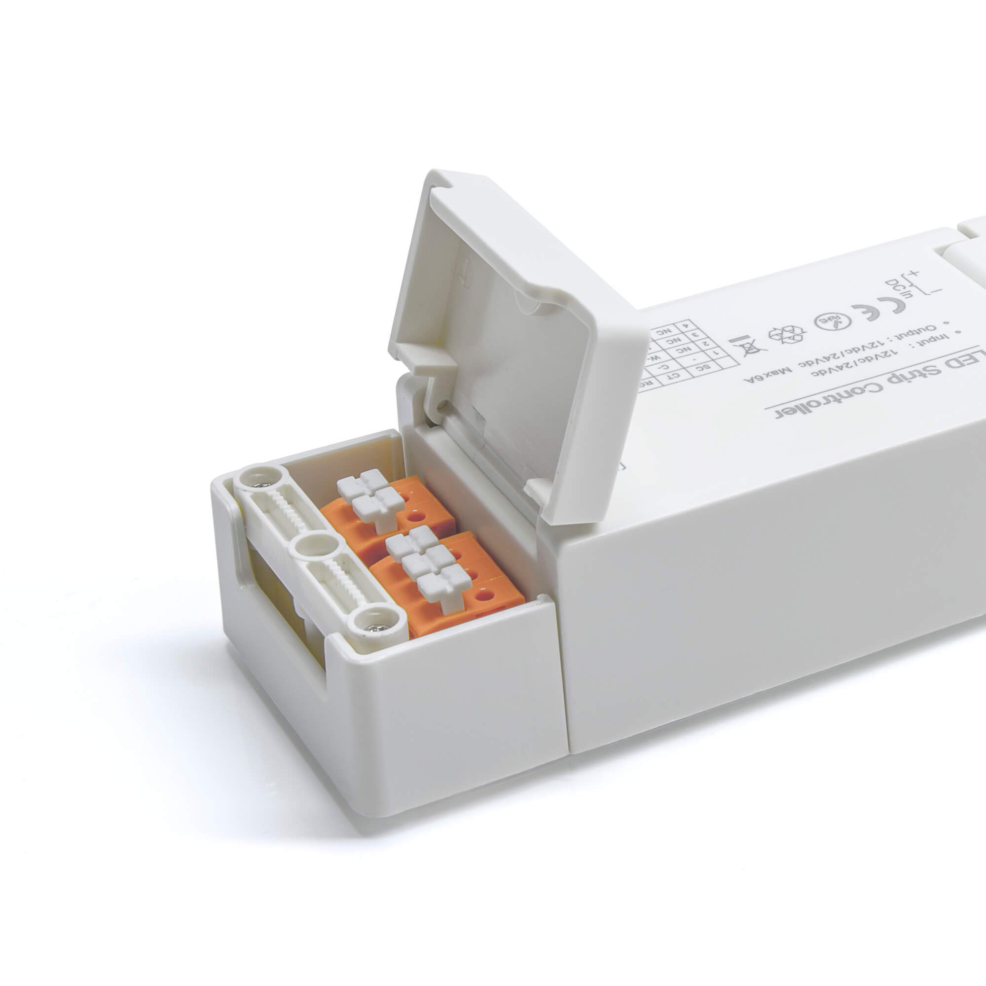 LED Universum Premium tira de LED COB, 1m, 24 V, IP65, blanco neutro, smart-home-set con fuente de alimentación y controlador Zigbee