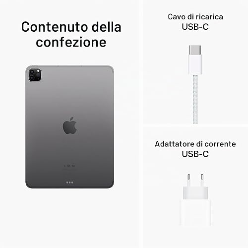 Apple 2022 11" iPad Pro (Wi-FI, 128 GB) - Space Grau (4. Generation) (Reconditionné) - 6