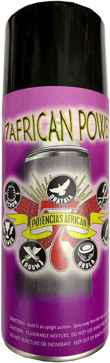 7 African Powers Spray for Money, Love, Good Luck, Spiritual Cleanse Protection Cleansing Negative Energy Smudging House Room Positive Vibes Smudge Spray