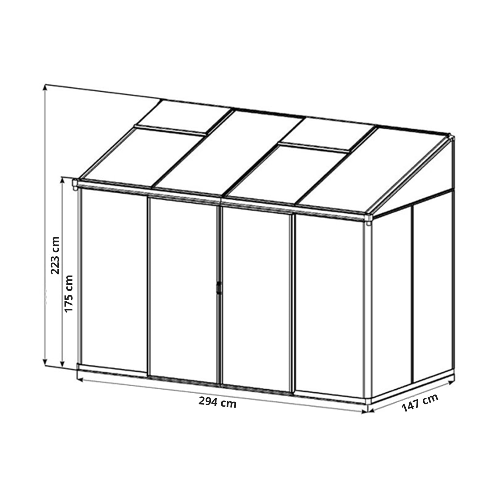 Miniserra Balcone Copertura Pvc HOMASIS Serra Da Giardino Con 2 Serrature, Serra Da Balcone | FindTheDeal Serra Per Piante - 6