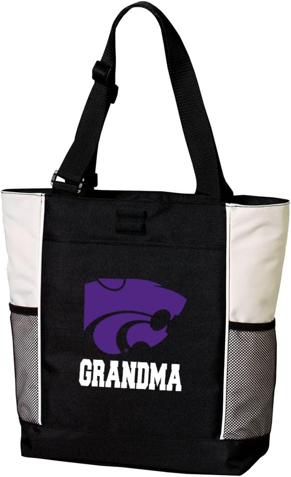 Broad Bay K-State Grandma Tote Bags Kansas State Grandma Totes Beach Pool Or Travel