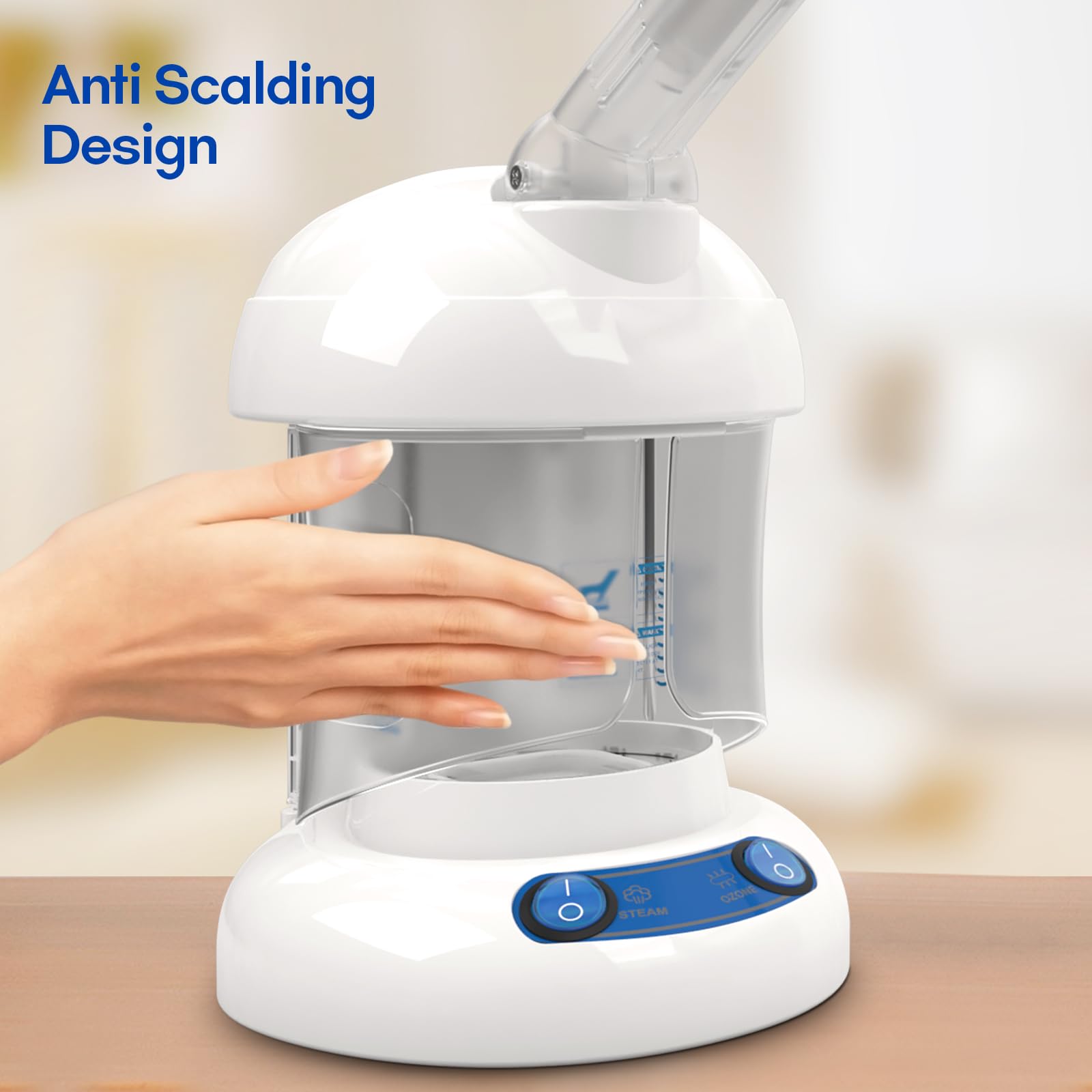 ボディ・フェイスケア Beauty Steamer NANO DMB-745-WHPK Portable