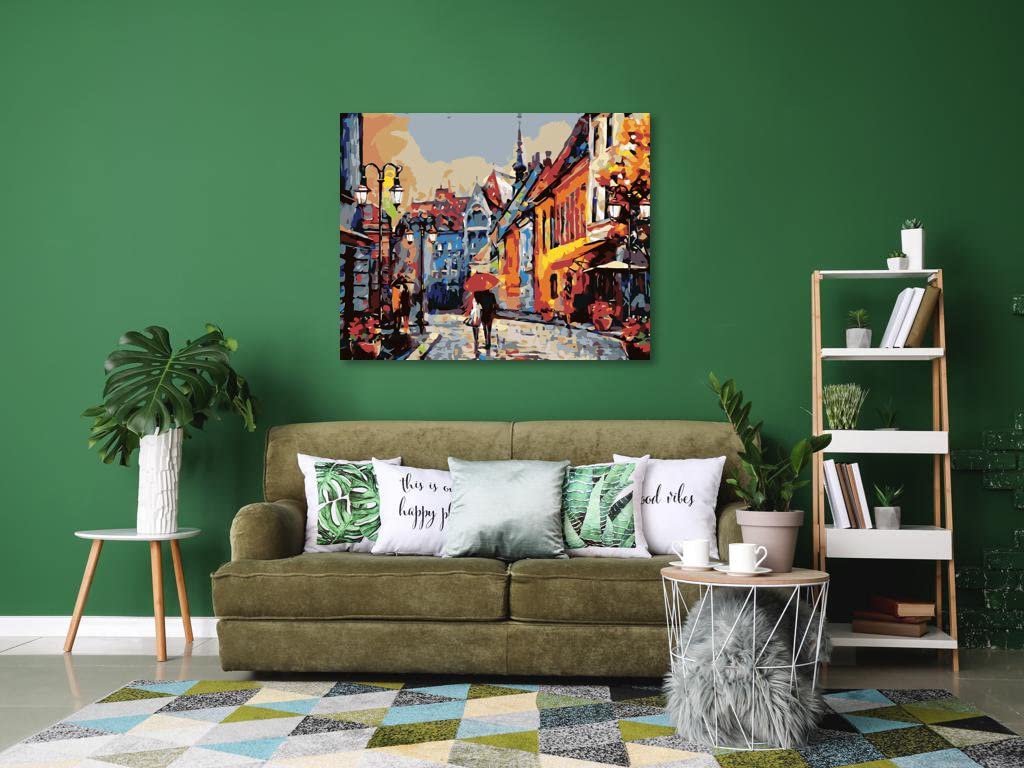 Malowanie według numerów - Opakowanie poprzez BUDAPEST 80 x 100 cm bez blejtramy