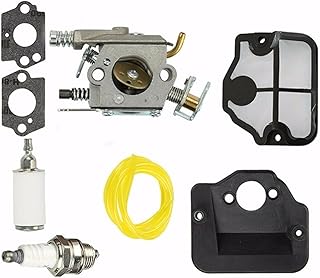 Carburetor Carburetor Gasket Air Filter Cover Fuel Filter Spark Pl-UG Fuel Line for Jonsered 2036 2040 CS2040 Chainsaw Garden Tool Parts Echo Trimmer