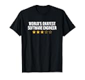 Funny World's Okayest Software Engineer Computer Programmers T-Shirt