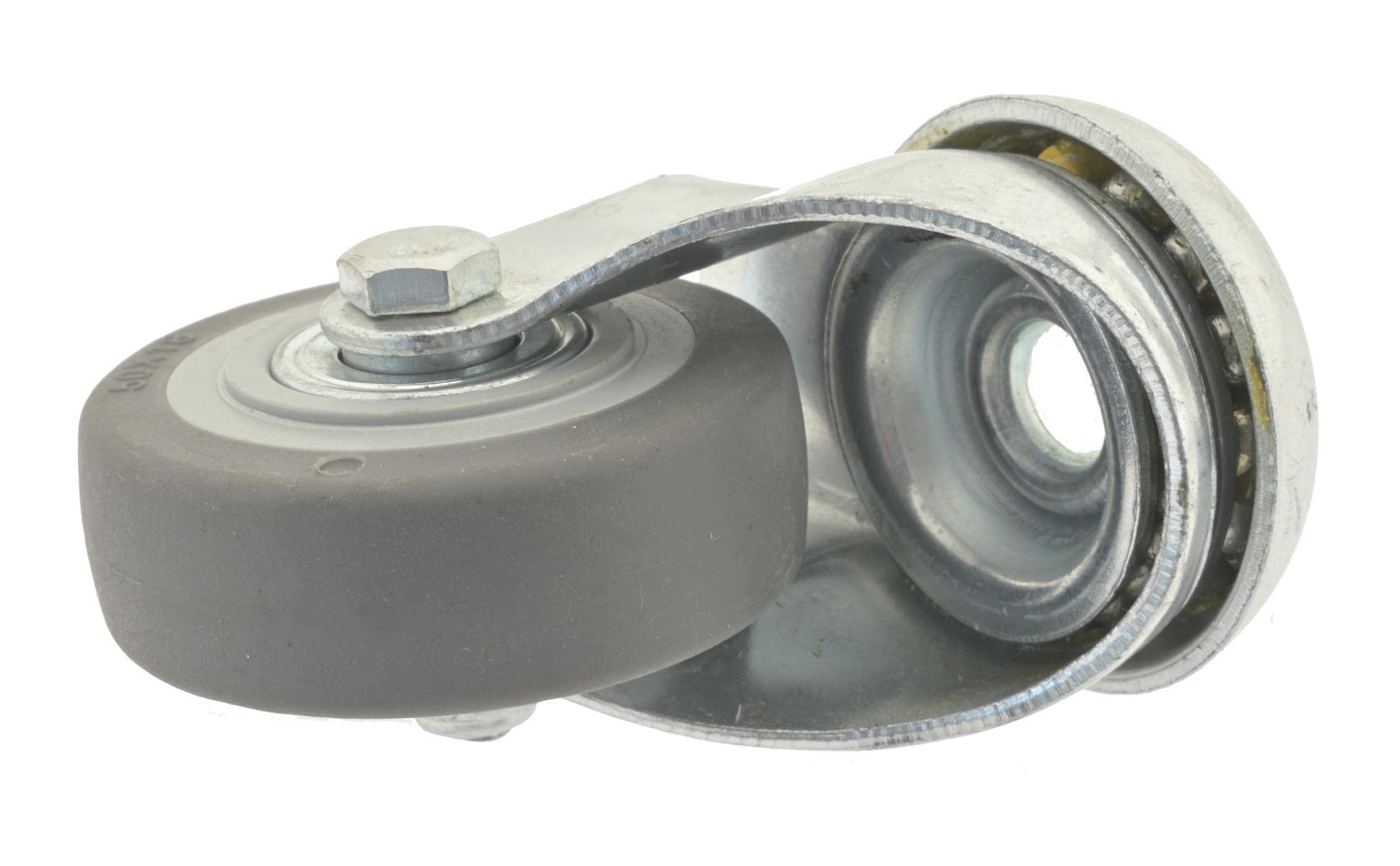 Apparaterolle, Rückenloch 12,2 mm, Lenkrolle, 100mm Transportrollen Möbelrollen