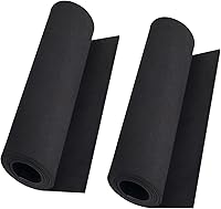 Vista 17 de Rollos de hojas de espuma negra, hoja de espuma EVA grande premium de 13.9" x 59", 5mm de grosor, densidad 86kg/m3 para disfraz de Halloween
