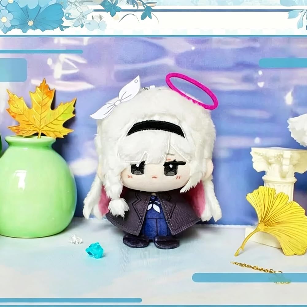 Zhongkaihua Colgante de anime Sorasaki/Plana llavero de felpa de 12 cm, adornos de 2 piezas | Bonita figura de relleno suave, colección de mercancía de anime, decoración de mochila, llavero, regalos
