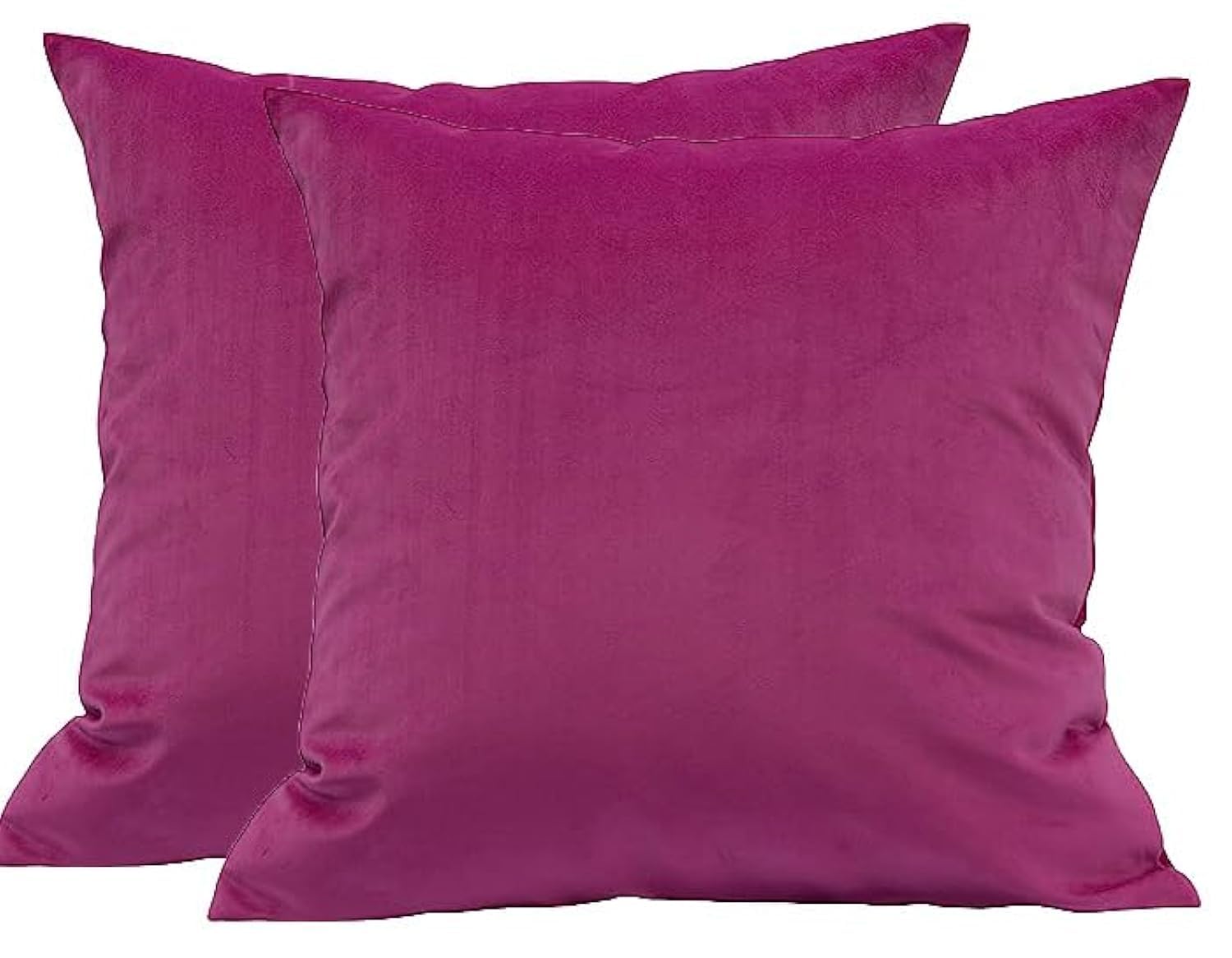 TangDepot 2-Pack Super Soft Velvet Pillow Covers, 20x20 Grass Green — view 121