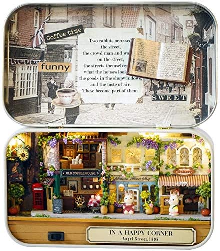 Miniatura 3 de MAGQOO Kit de casa de muñecas en miniatura 3D de madera con muebles, 1100, kit de teatro de caja de bricolaje, paquete de 3