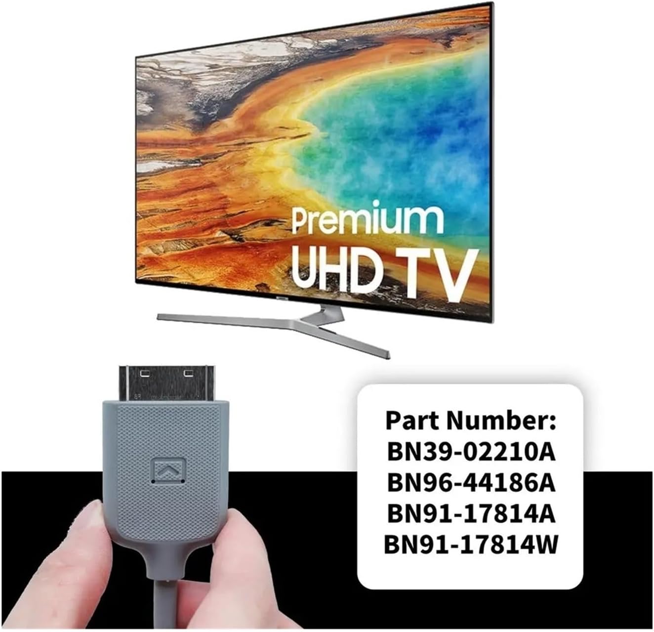 2M One Connect Cable BN39-02209A BN91-17814W BN91-178814A BN96-44183A is for UN49MU7000F UN49MU8000F UE55MU7000T TV Data Cable