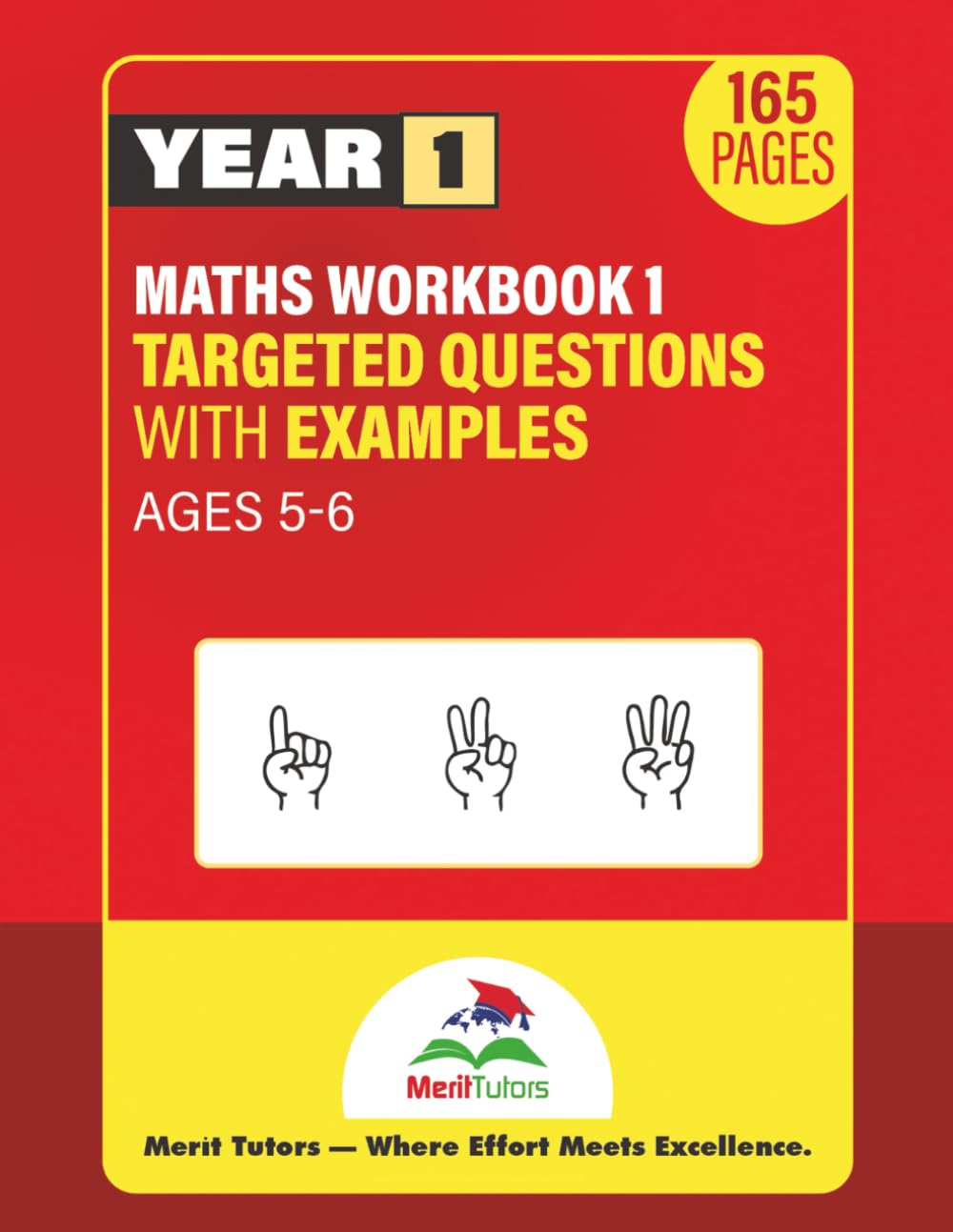 Year 1 Maths Workbook for 5–6 Year Olds: Targeted Home Learning (Merit Tutors)