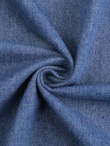Image of Agnes Orinda Denim Dress for Women Plus Size Button Down Babydoll Sundress Jean Dress with Pockets 2026 Vacation