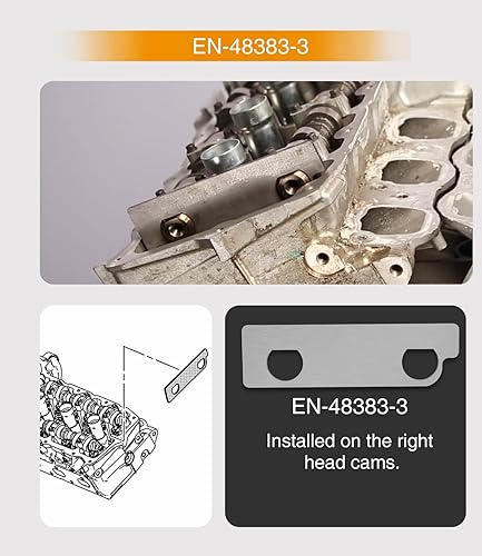 Miniatura 5 de Kit de herramientas de retención EN 48383 EN 46105 compatibles con GM Cadillac Buick Saturn Pontiac Chevrolet Vauxhall Saab Chevy V6 2.8L 3.0L 3.6L