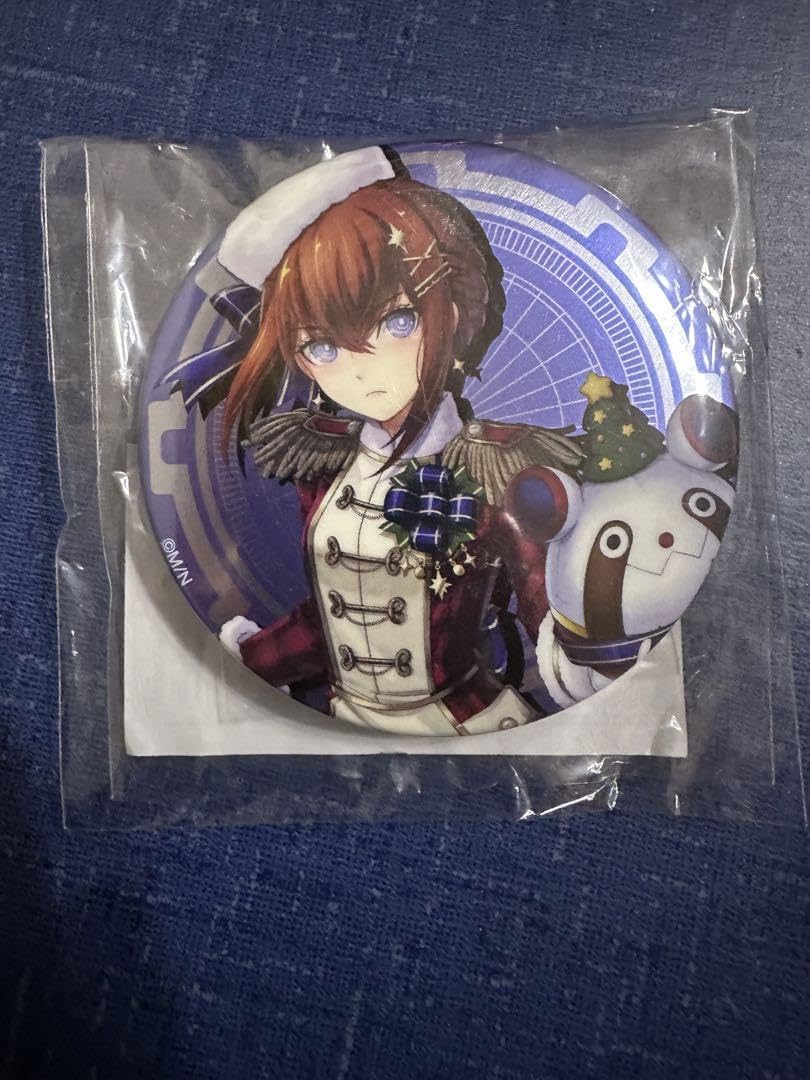 シュタインズゲート　くじ　牧瀬 紅莉栖 缶バッジセット　計20点 牧瀬紅莉栖誕生日記念！オンラインくじ「STEINS;GATE KISEKAE