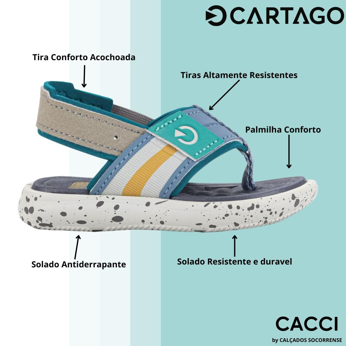 Sandalia Infantil Menino Cartago Kids Mini Ii 12234 em promoção! Veja a oferta e mais achadinhos de Sandálias & Chinelos Infantis 3 Hoje é o melhor dia para comprar Sandalia Infantil Menino Cartago Kids Mini Ii 12234 com aquele preço maroto! Promoção! Aproveite a oferta! 3