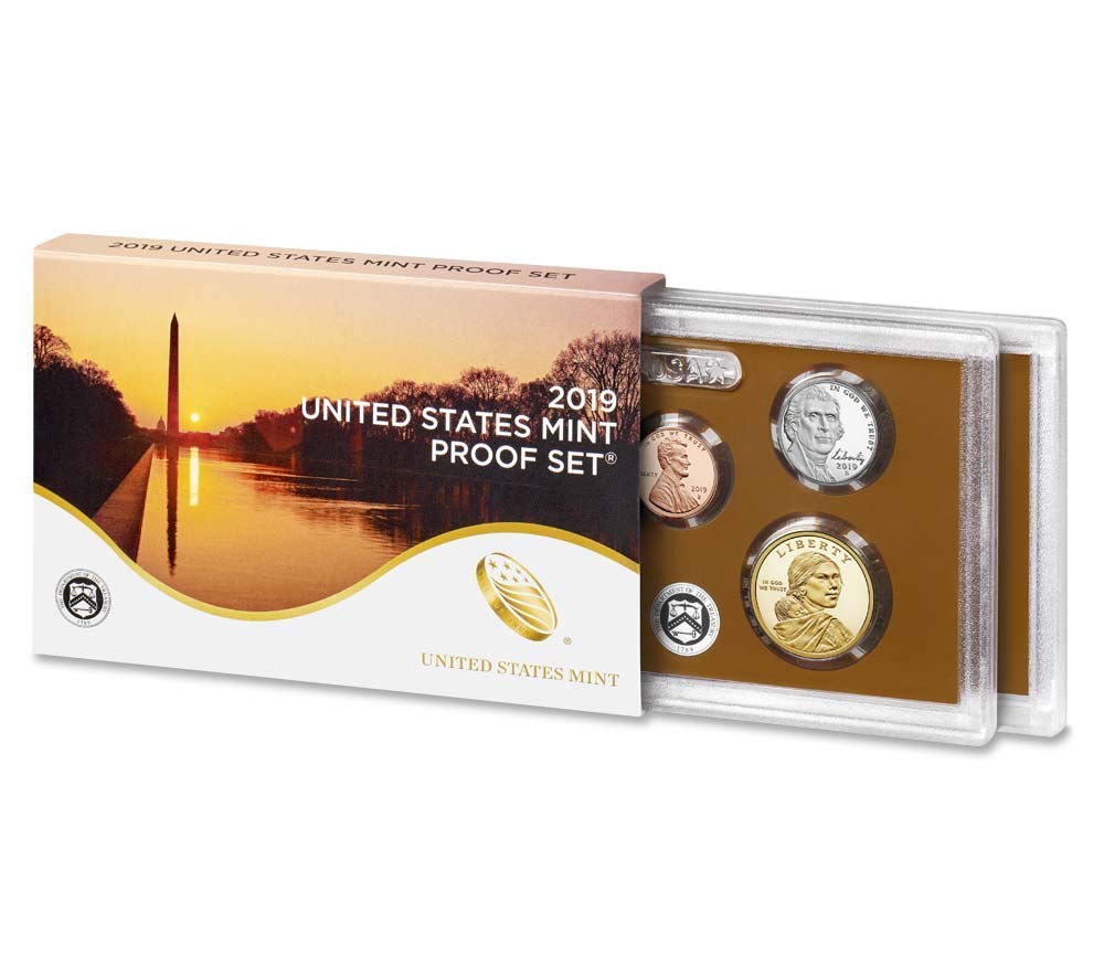 2019 US Proof Coin Set - GEM Quality with Box -2