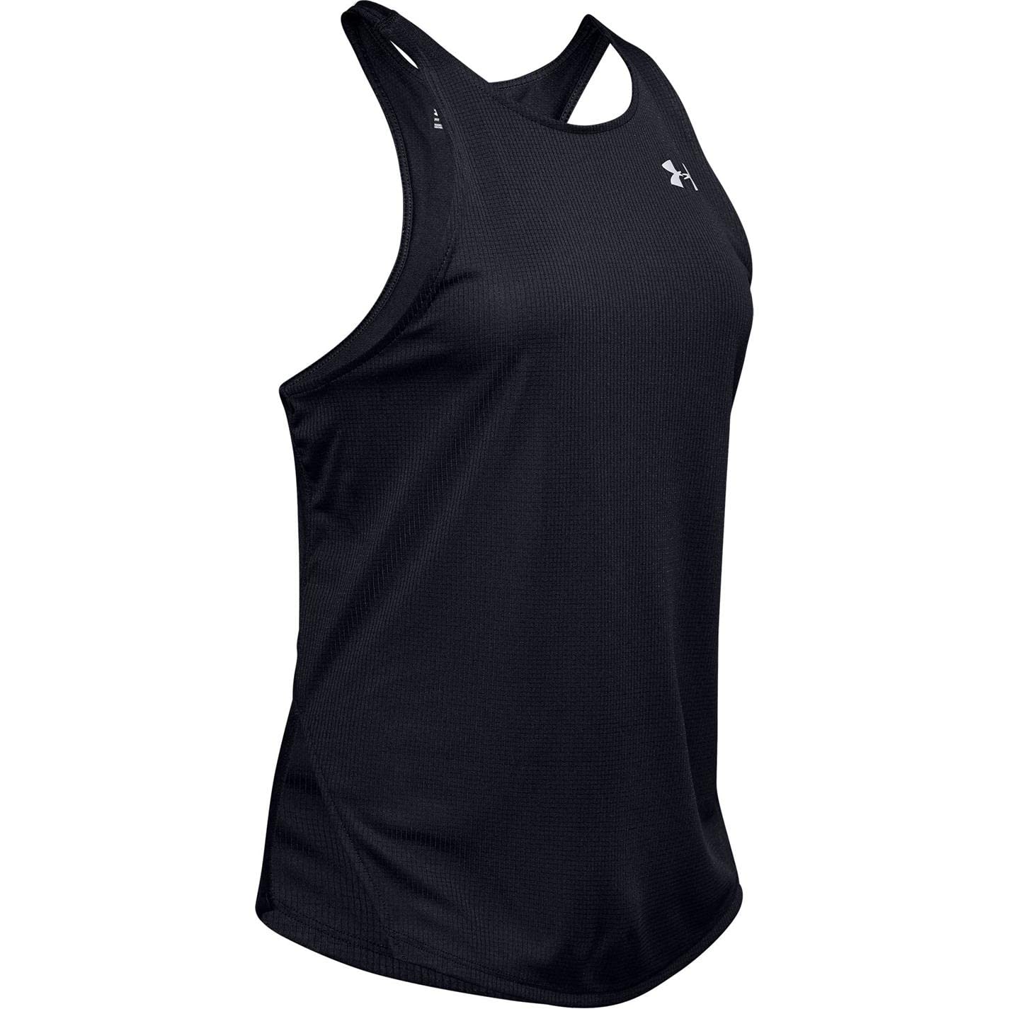 Under Armour UA Speed Stride Tank Camiseta De Tirantes, Camiseta Para Correr Mujer Negro SM