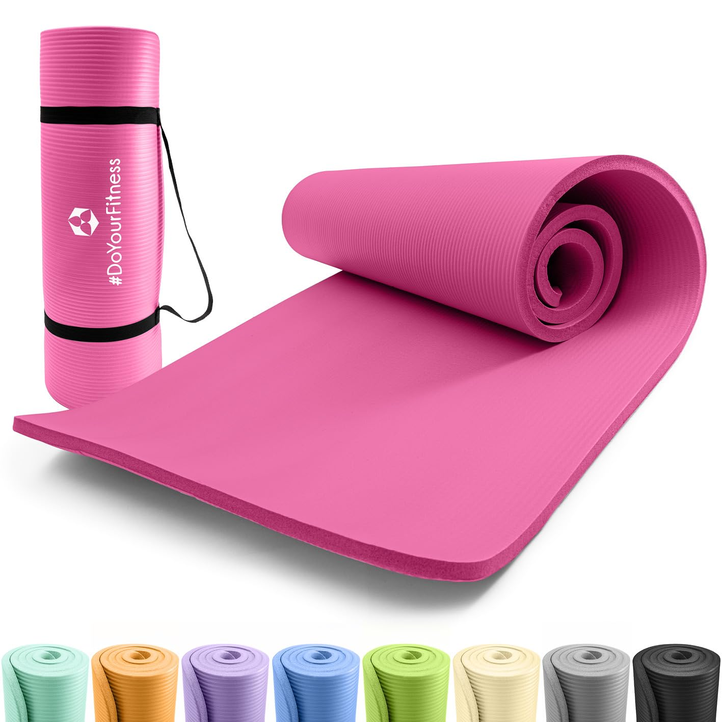 #DoYourFitness Fitnessmatte (183 x 61 x 1,5 cm)