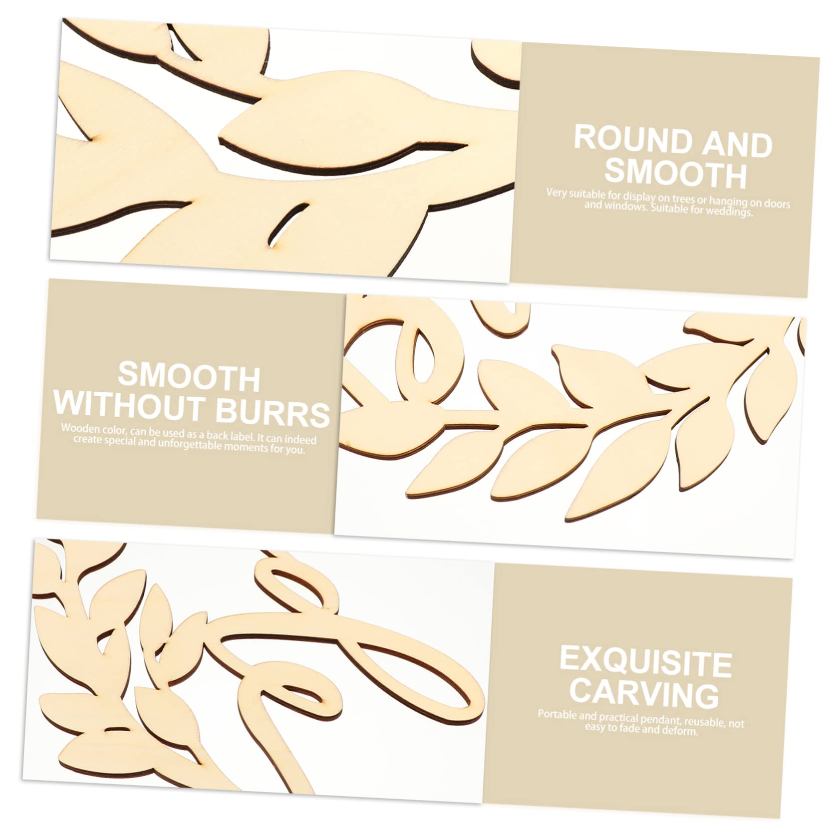 HOMSFOU Hochzeitsstuhl Rückenschild Holz Hochzeit Anhänger mit Braut und Bräutigam Design für Hochzeitsdekoration und Fotografie Wiederverwendbar und Langlebig