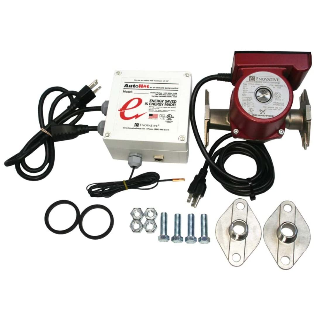 AUTOHOT DR055A On-demand Electric Water Pump System With Built-In LCD,  Wireless Push Button u0026 Recirculating Hot Water Circulation Pump Hardware -  Control Home Water Temperature Remotely From Anywhere! - Amazon.com