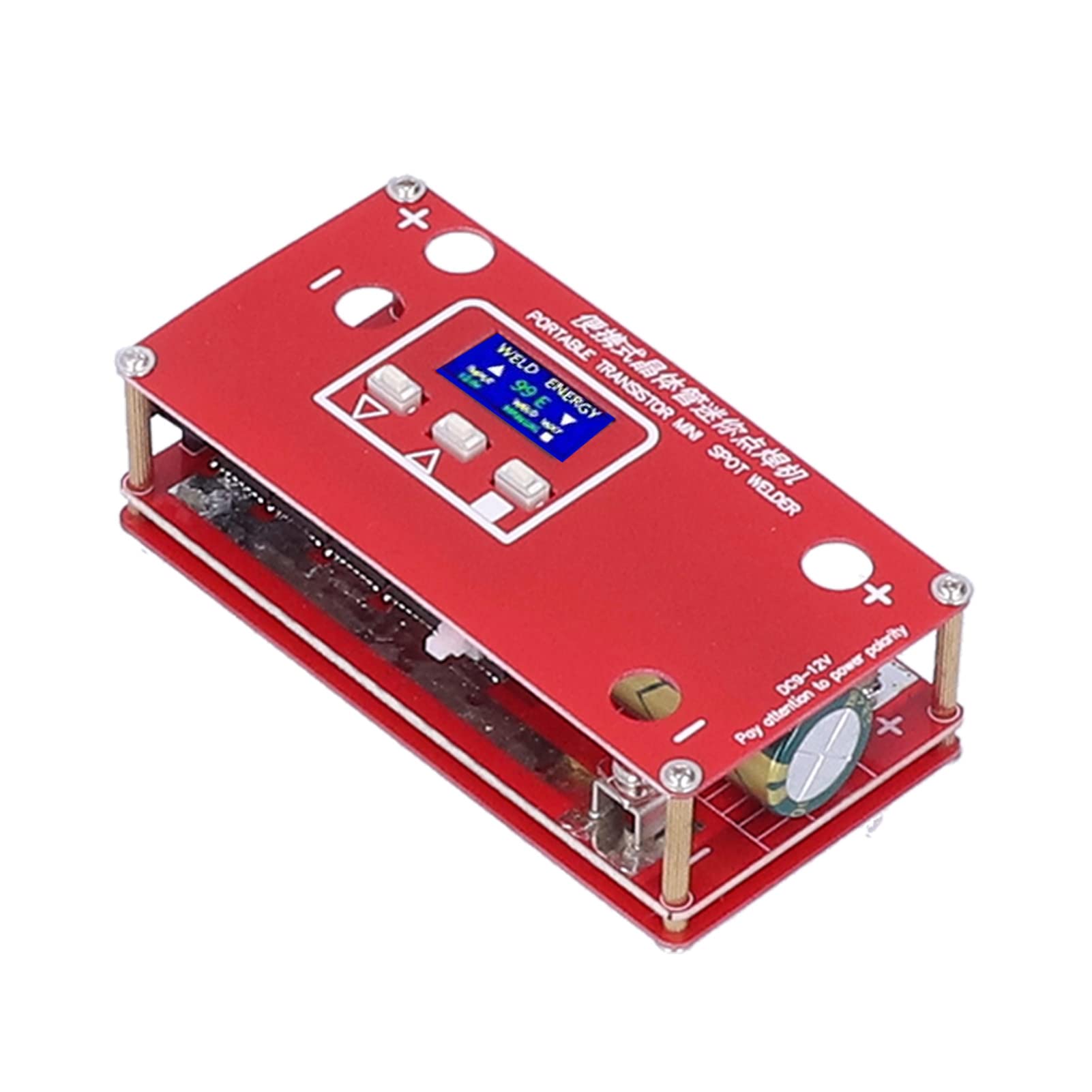 gernie Portable Spot Welder Machine Battery Spot Welder Tool Pen Bjt Transistor Mini Lcd Miniature Kit for Lithium Ion, Lcd for Li Ion, Spot Welding Equipment, gerniexq4f2vwro8