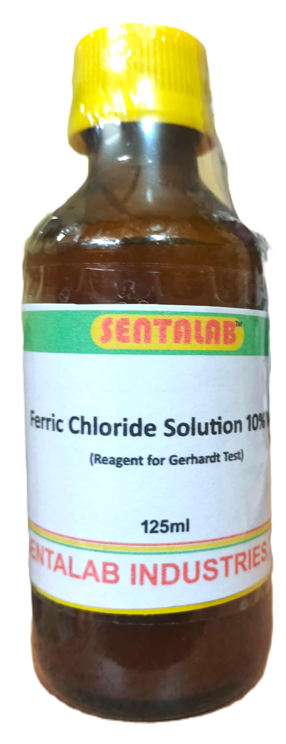 Ferric Chloride Solution 10%, 125ml (Reagent for Gerhardt Test)-picture-11
