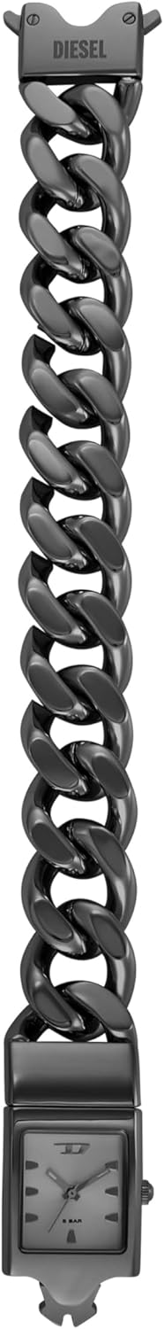 Diesel Men's Closer Three-Hand Gunmetal Stainless Steel Watch (Model: DZ2227) - Image 6