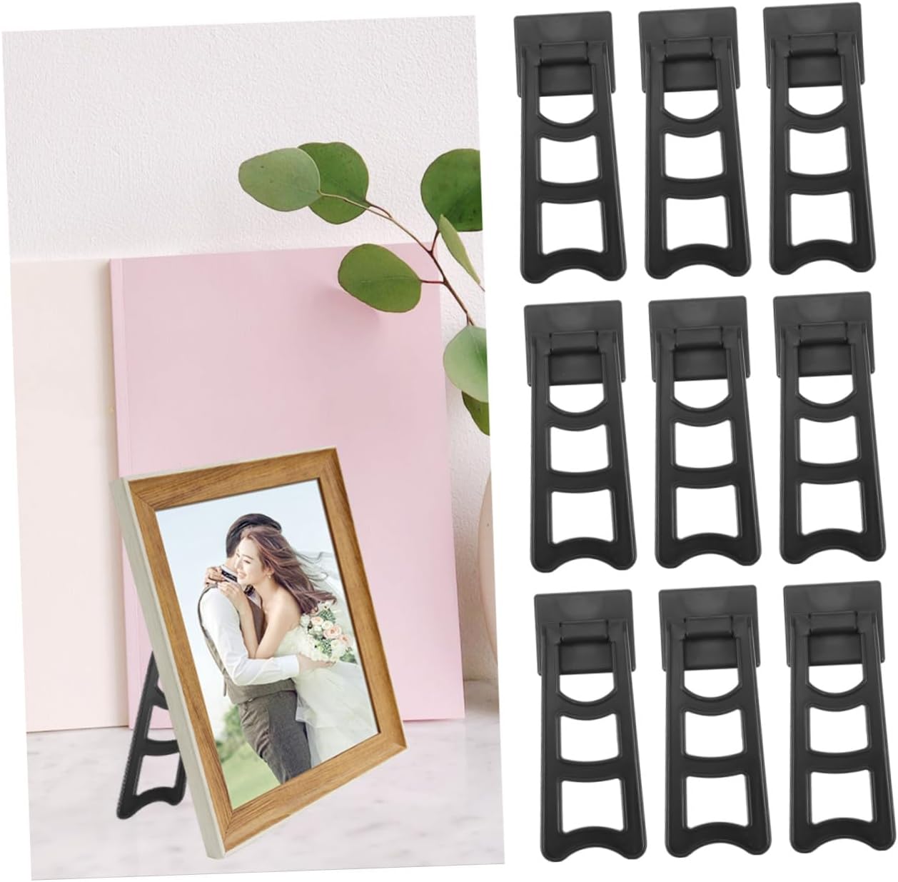 Little Black Ladder Bracket Photo Frame Bracket Frame Mount Plastic Display Racks