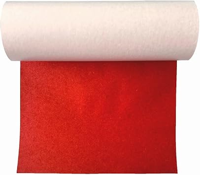 Electrical Insulation Adhesive Paper 200mm7.9in Width 3m Length 0.2mm Thickness Self Adhesive Insulator Gasket, Red