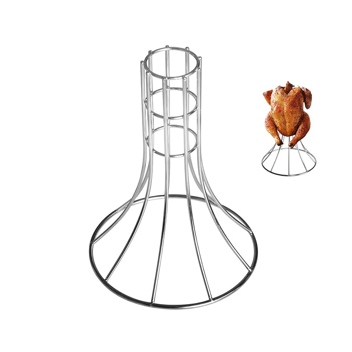 Buy KAMaster Beer Can Chicken Holder Big Turkey Rack Big Green Egg