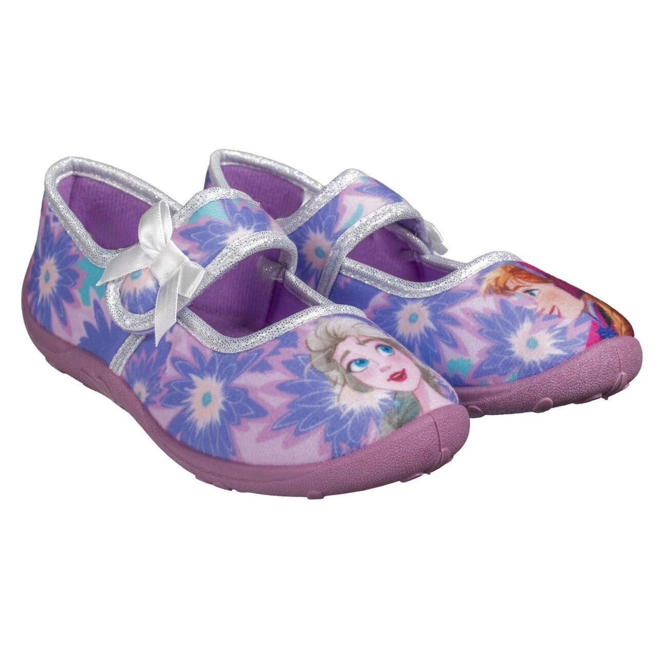 Leomil Frozen Fille Chaussons Ballerines Enfants, Idéal pour la maison et la Maternelle