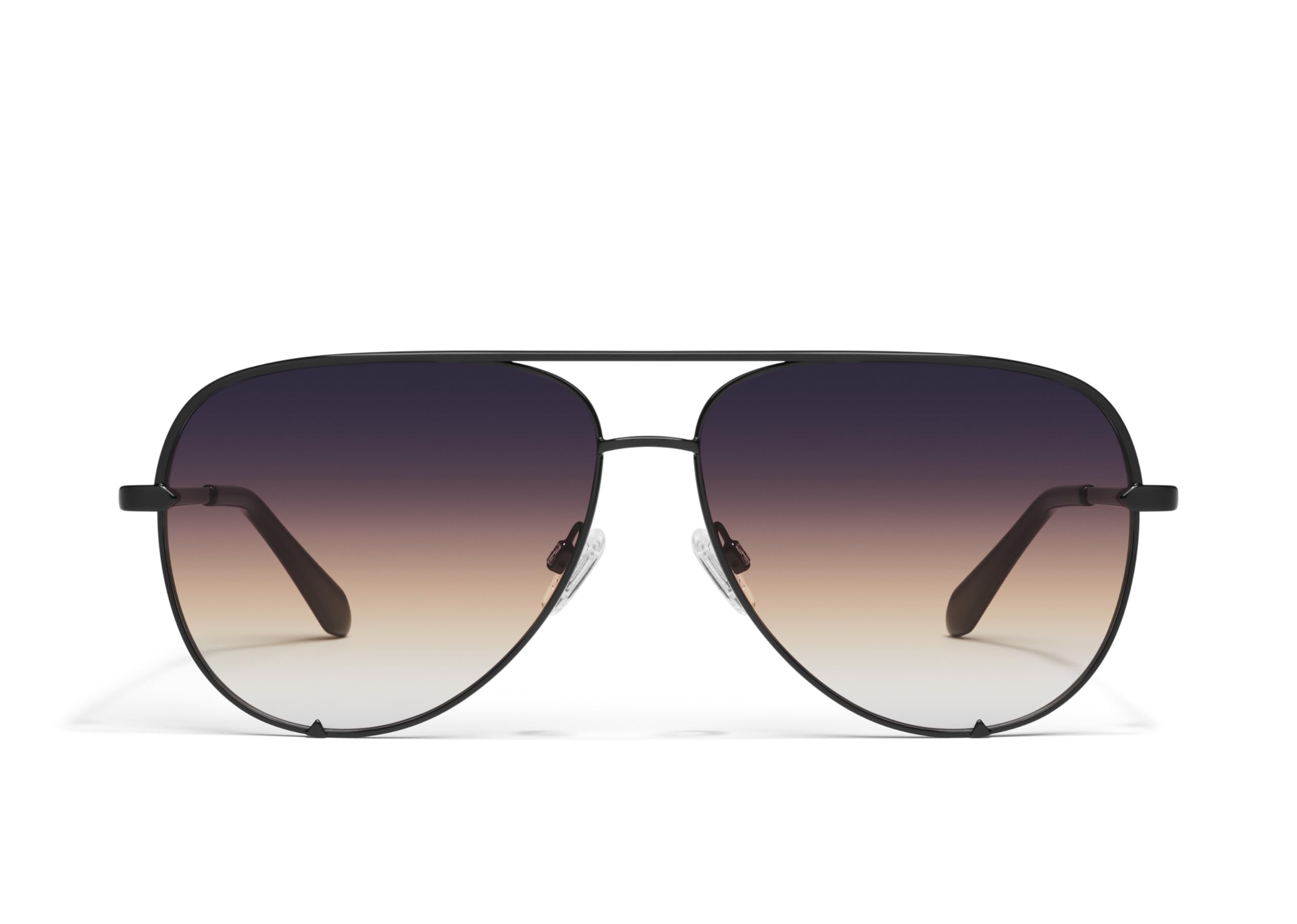 QUAY - Sunglasses For Men & Women, Extra-Oversized Aviator Shades, UV Protected Lenses