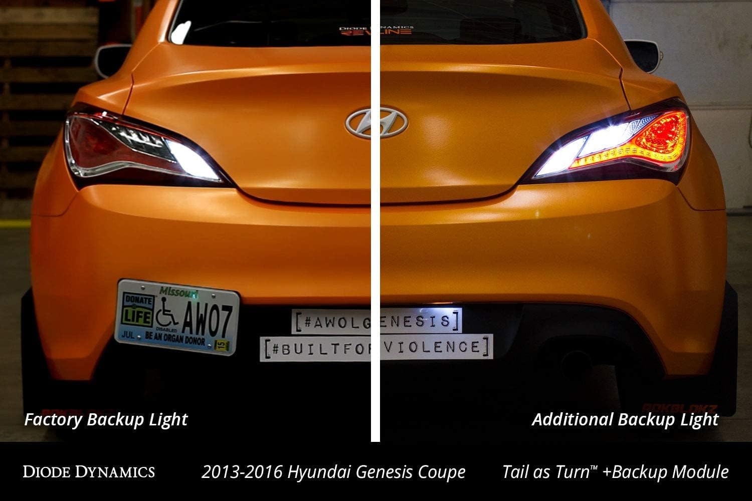Diode Dynamics Tail as Turn® LED Module compatible with Hyundai Genesis Coupe 2013-2016, Module Only