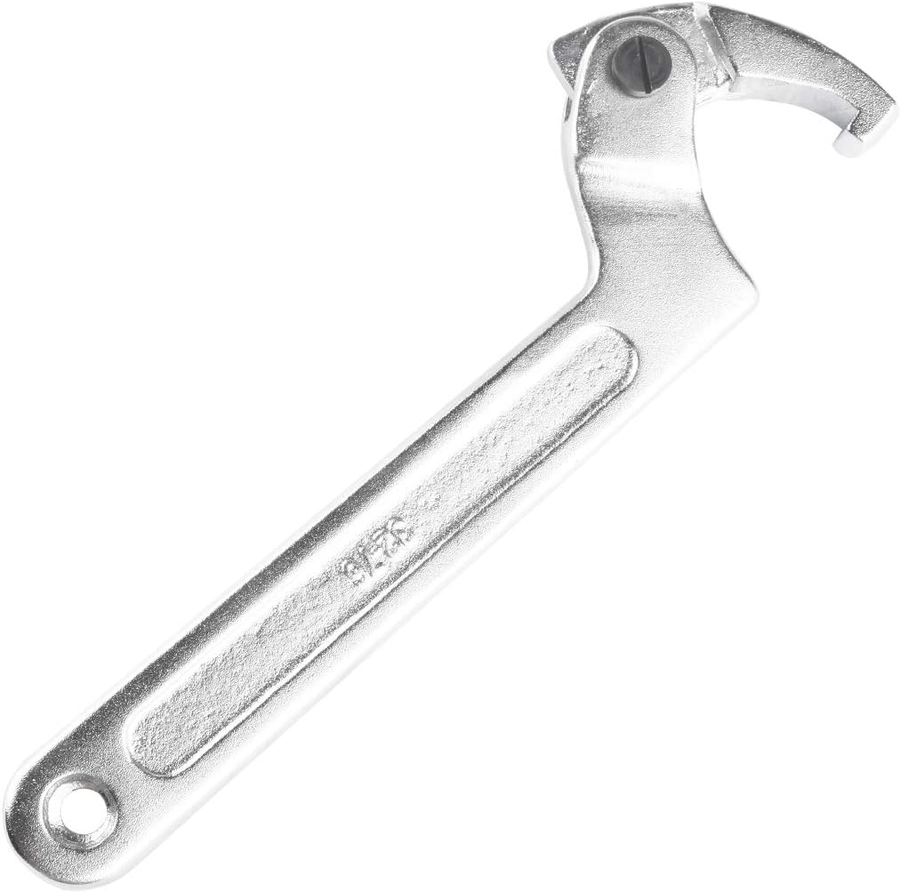 Andux C Spanner Adjustable Hook Wrench Tool YYBS01 (Square Nose 1 1/4