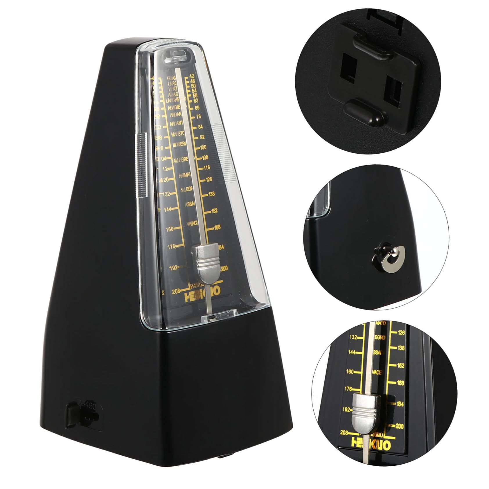 Abaodam Beginner and Professional Violin Metronome Easy Tempo Beat and Rhythm Training for Music Instruments