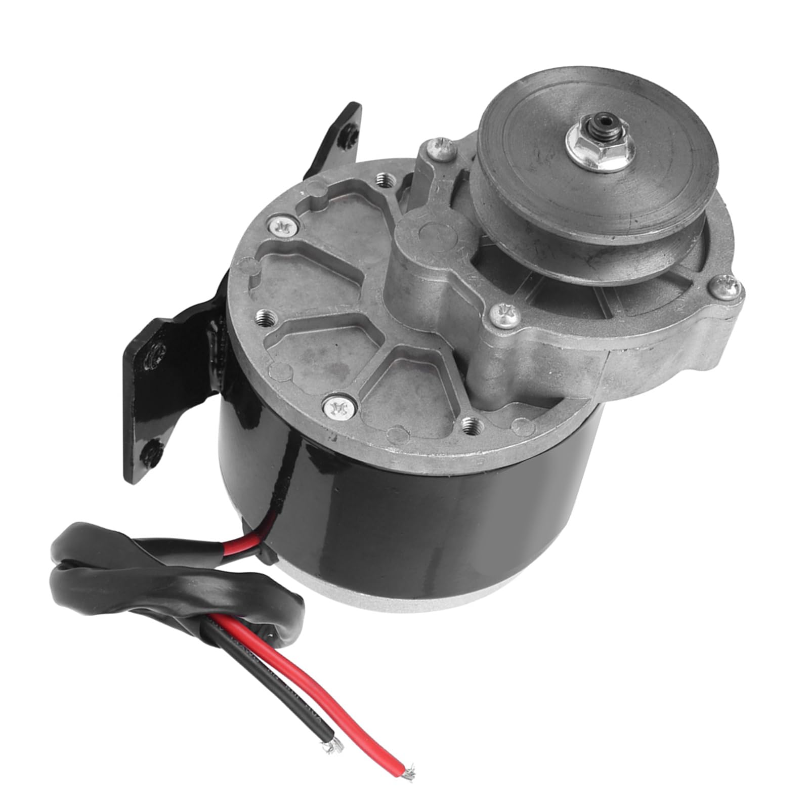 Motore Elettrico per Bicicletta, 12V 250W Motore Elettrico di Riduzione Puleggia Motore Elettrico per Scooter Elettrico