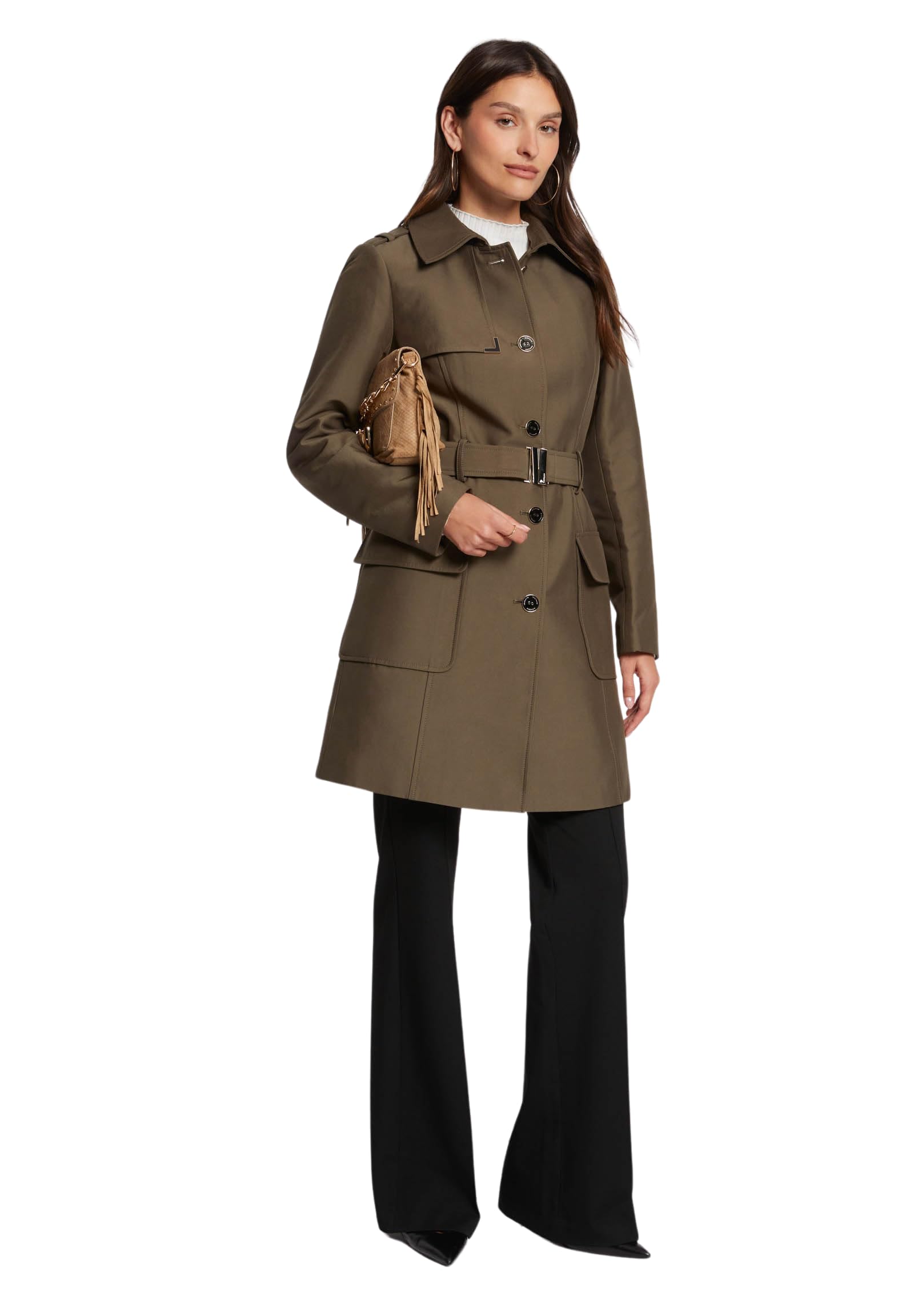 Morgan 242-ginai Gabardina Mujer