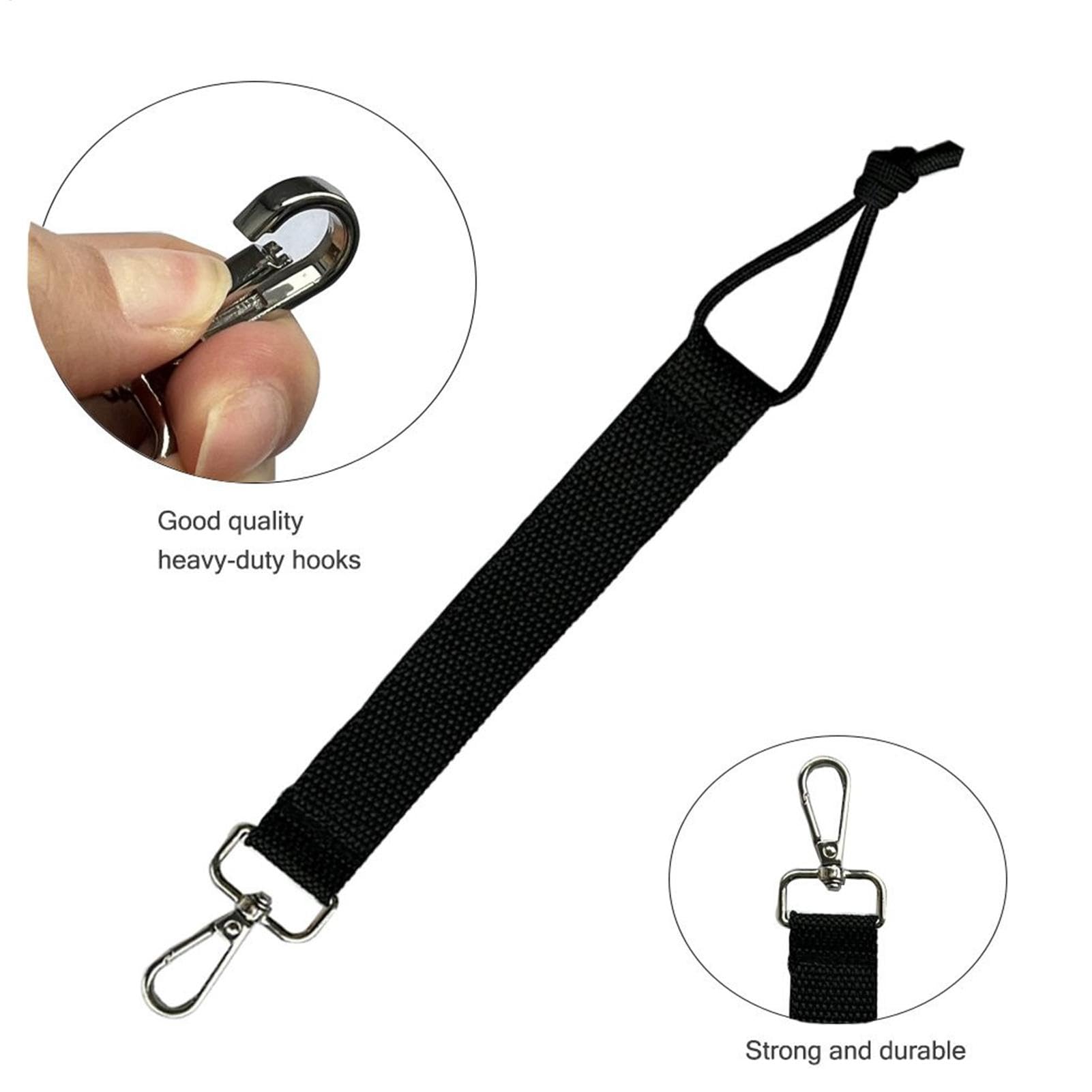 Amazon | ナイロンスノーボードリーシュコード4本、キーリング付き