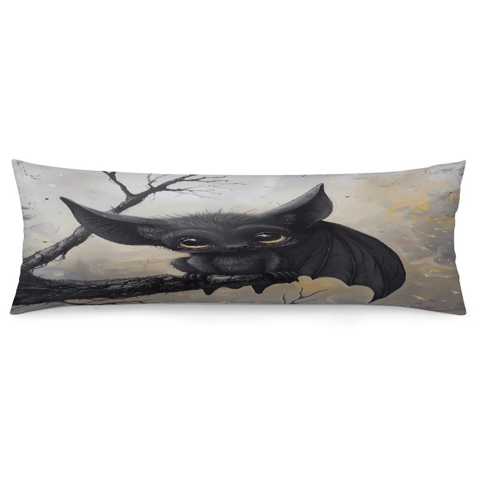 Bat Throw Pillow Cover Soft Pillow Case Decorative Lumbar Pillow Cover Cozy Throw Pillowcase Polyester Rectangular Cushion Case Decor for Couch Sofa Bed